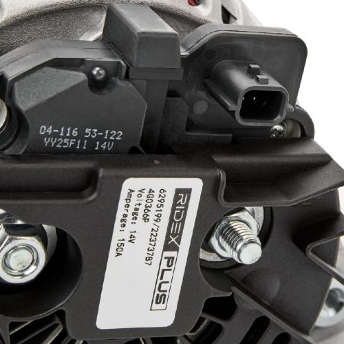 RIDEX PLUS Lichtmaschine 150A 14V Drehrichtung im Uhrzeigersinn mit für RENAULT Bild RIDEX PLUS Lichtmaschine 150A 14V Drehrichtung im Uhrzeigersinn mit für RENAULT
