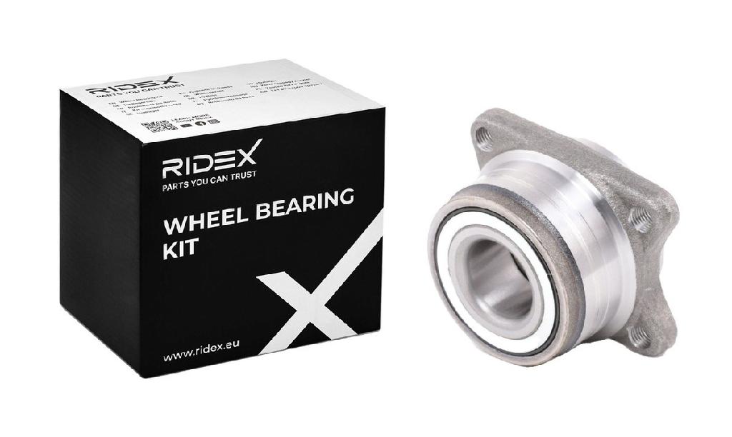 RIDEX 654W0279 Radlagersatz pro 1 Rad Hinten beidseitig für MITSUBISHI MR455806