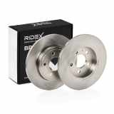 RIDEX 82B0144 2x Bremsscheiben Hinten Ø287,7mm voll für AUDI A4 Avant