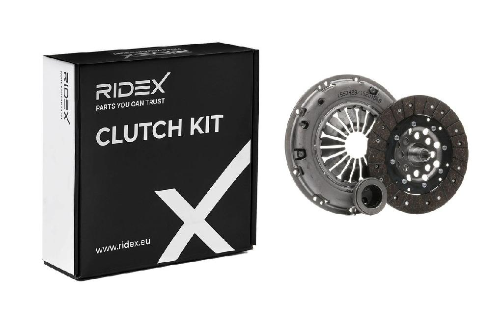 RIDEX 479C0576 Kupplungssatz für OPEL AGILA (A) (H00) 2240084E00000 Kupplung