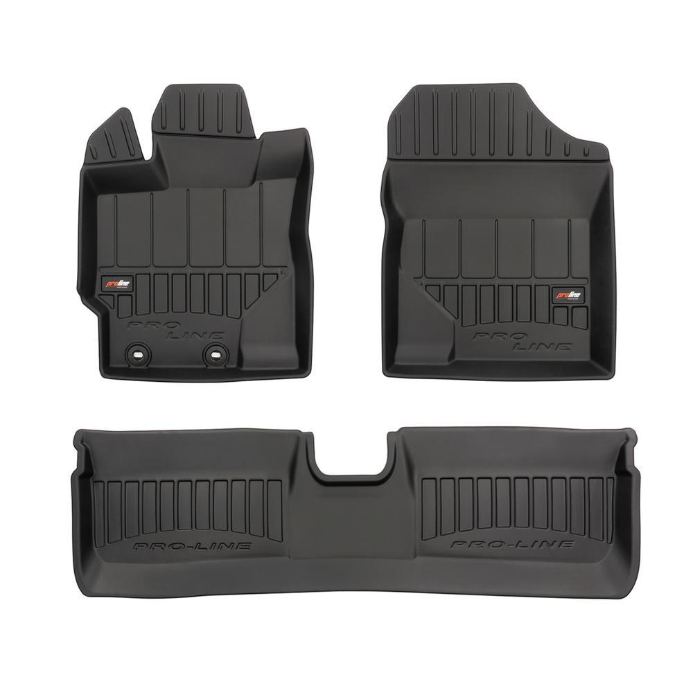 FROGUM 3D407749 Fußmatten Set Vorne und Hinten für TOYOTA Yaris Schrägheck