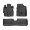 FROGUM 3D407749 Fu&szlig;matten Set Vorne und Hinten f&uuml;r TOYOTA Yaris Schr&auml;gheck