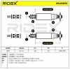 RIDEX 854S1872 2x Stoßdämpfer Gasdruck Vorne für MITSUBISHI 54300M1060 HR212851 Bild RIDEX 854S1872 2x Stoßdämpfer Gasdruck Vorne für MITSUBISHI 54300M1060 HR212851