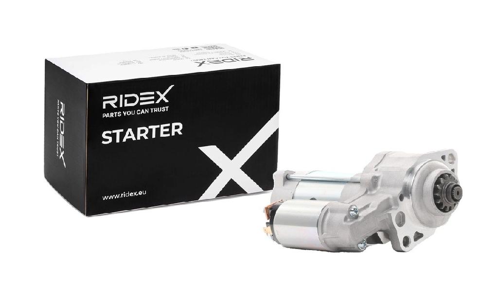 RIDEX Motor Starter/Anlasser 2,00kW für MITSUBISHI PAJERO I (L04G, L14G)