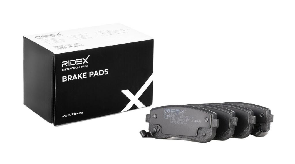 RIDEX Bremsbelagsatz Bremsbeläge Hinten für HYUNDAI Tucson (TL, TLE) für KIA