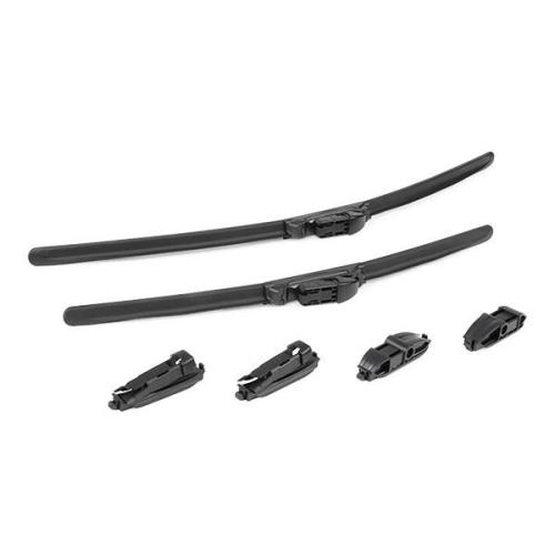 2x RIDEX Scheibenwischer Satz Wischerblätter Satz mit Spoiler Vorne Länge 1: Top Bild 2x RIDEX Scheibenwischer Satz Wischerblätter Satz mit Spoiler Vorne Länge 1: Top