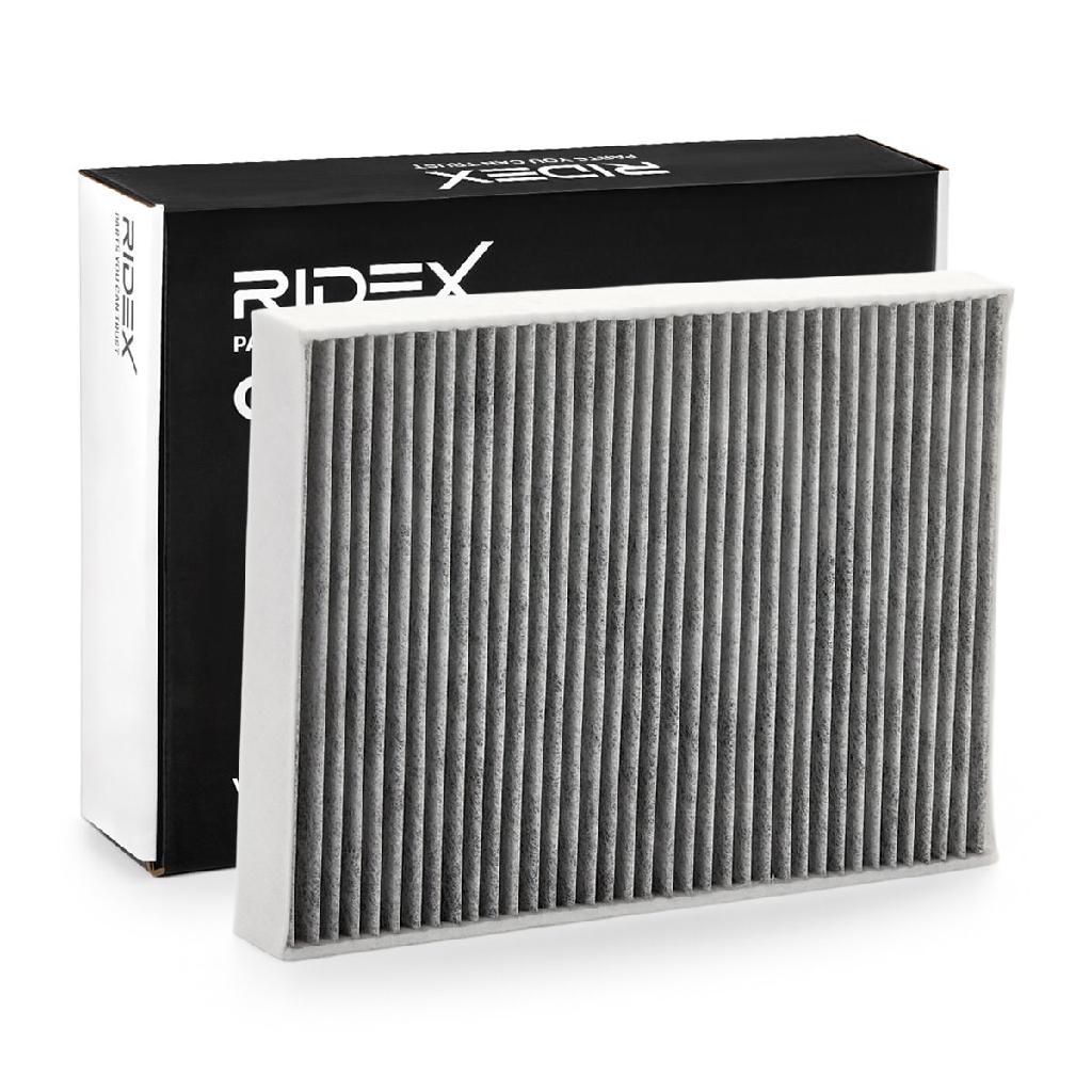 RIDEX 424I0449 Innenraumfilter Pollenfilter Aktivkohlefilter Höhe: 30 Breite: