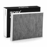 RIDEX 424I0449 Innenraumfilter Pollenfilter Aktivkohlefilter Höhe: 30 Breite: