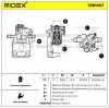 RIDEX 78B1067 Bremssattel Bremszange Hinten links für FIAT PANDA (169) für 11mm Bild RIDEX 78B1067 Bremssattel Bremszange Hinten links für FIAT PANDA (169) für 11mm