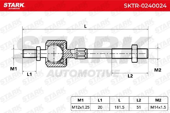 STARK Axialgelenk Spurstange Vorne beidseitig für HONDA CIVIC VII Hatchback Bild STARK Axialgelenk Spurstange Vorne beidseitig für HONDA CIVIC VII Hatchback