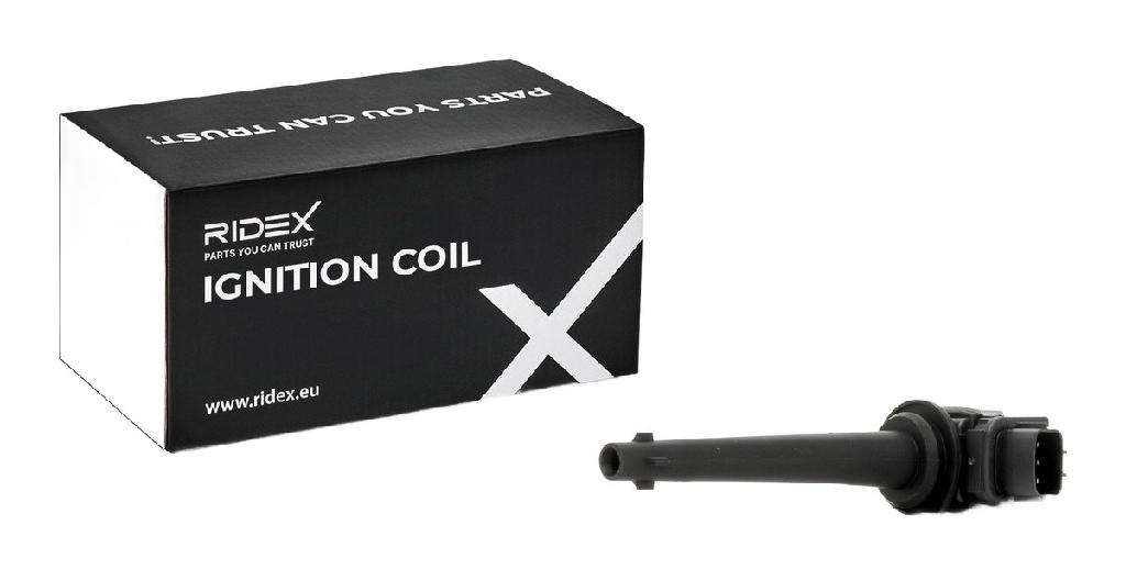 RIDEX 689C0106 Zündspule 12V für NISSAN Qashqai / Qashqai +2 I (J10, NJ10)