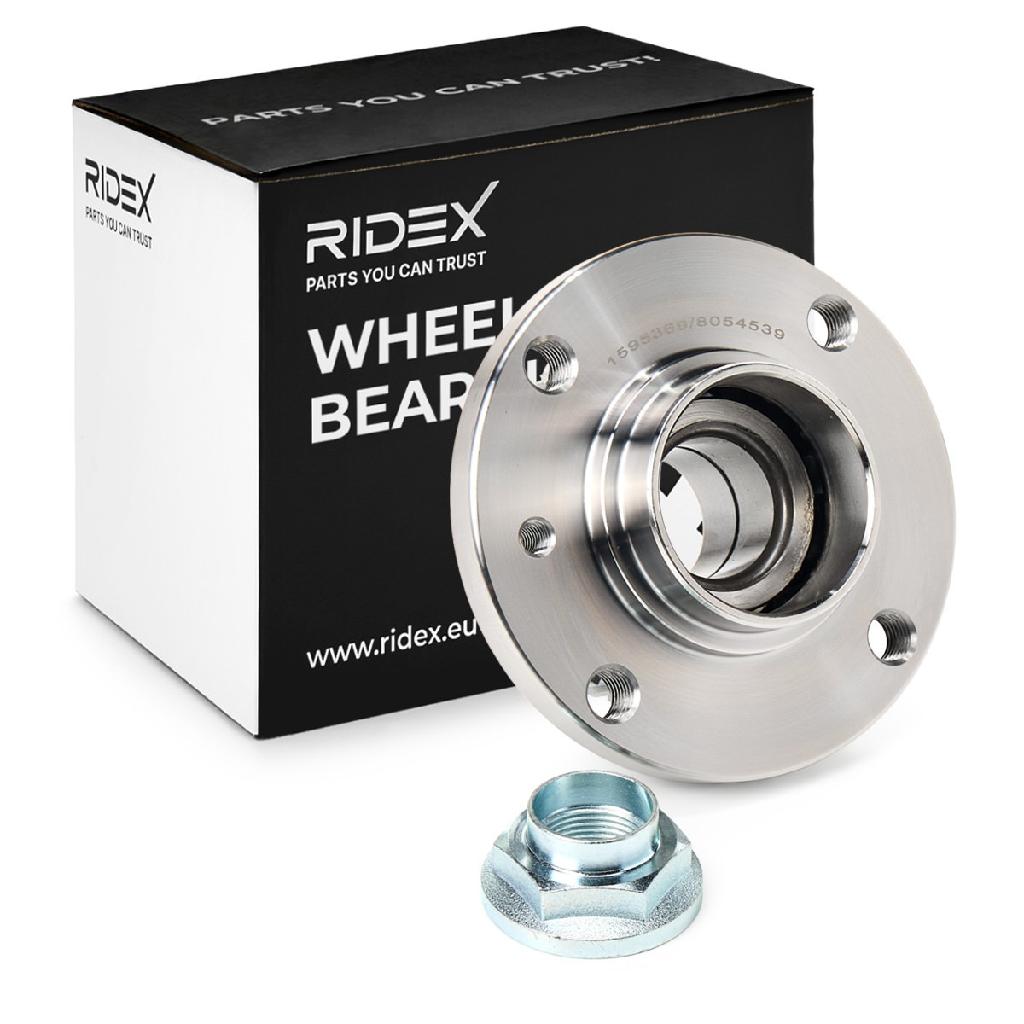 RIDEX 654W0472 Radlagersatz pro 1 Rad Vorne beidseitig für BMW 3 Limousine (E30)