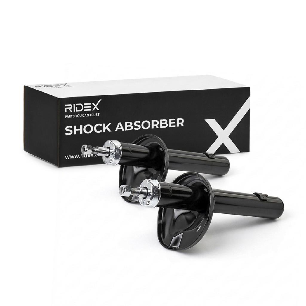 RIDEX 854S2287 2x Stoßdämpfer Federbein Öldruck Vorne passend für PEUGEOT 205 II