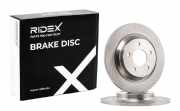 RIDEX 82B0174 2x Bremsscheiben Hinten Ø302mm voll für MAZDA 5 (CR19)