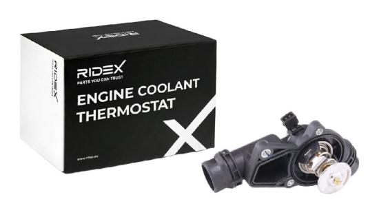 RIDEX 316T0005 Thermostat Kühlmittel Kühlwasserthermostat mit Gehäuse mit Bild RIDEX 316T0005 Thermostat Kühlmittel Kühlwasserthermostat mit Gehäuse mit