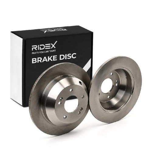 RIDEX 82B0617 2x Bremsscheiben Hinten Ø302mm voll für KIA SORENTO I (JC) Bild RIDEX 82B0617 2x Bremsscheiben Hinten Ø302mm voll für KIA SORENTO I (JC)