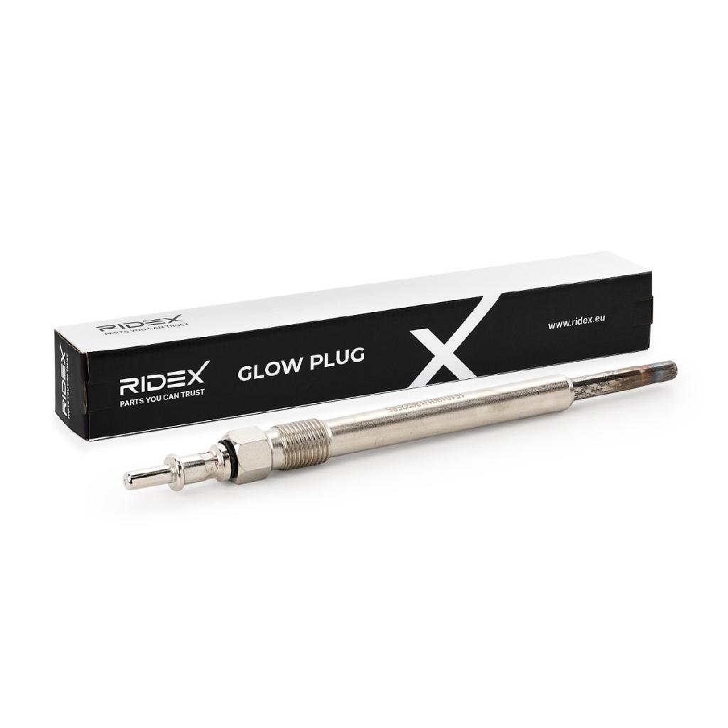 RIDEX Diesel Glühkerze 11,5V Schlüsselweite: 10mm Gewindemaß:M10x1