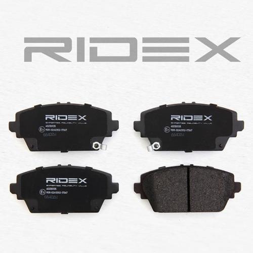 RIDEX Bremsbelagsatz Bremsbeläge Vorne für NISSAN ALMERA TINO (V10) für HONDA Bild RIDEX Bremsbelagsatz Bremsbeläge Vorne für NISSAN ALMERA TINO (V10) für HONDA