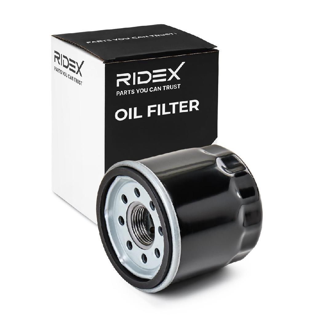 RIDEX Ölfilter Auto Motorölfilter Anschraubfilter 7O0026 für FORD Kuga Mk2 (DM2)