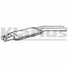 VEGAZ Mittelschalldämpfer passend für MERCEDES-BENZ SL Coupe (C107) Bild VEGAZ Mittelschalldämpfer passend für MERCEDES-BENZ SL Coupe (C107)