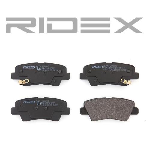 RIDEX Bremsbelagsatz Bremsbeläge Hinten für HYUNDAI Tucson (TL, TLE) für KIA Bild RIDEX Bremsbelagsatz Bremsbeläge Hinten für HYUNDAI Tucson (TL, TLE) für KIA