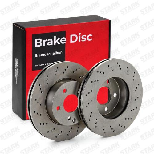 STARK SKBD-0022142 2x Bremsscheiben Vorne Ø295mm gelocht/innenbel. Bild STARK SKBD-0022142 2x Bremsscheiben Vorne Ø295mm gelocht/innenbel.