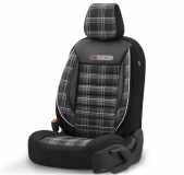 Otom OT00925 PKW Sitzschonbezug Vorne und Hinten Satz Polyester Schwarz/Grau