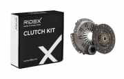 RIDEX 479C0282 Kupplungssatz für FORD SIERRA (GBG, GB4) 1525122 1516143 1475197