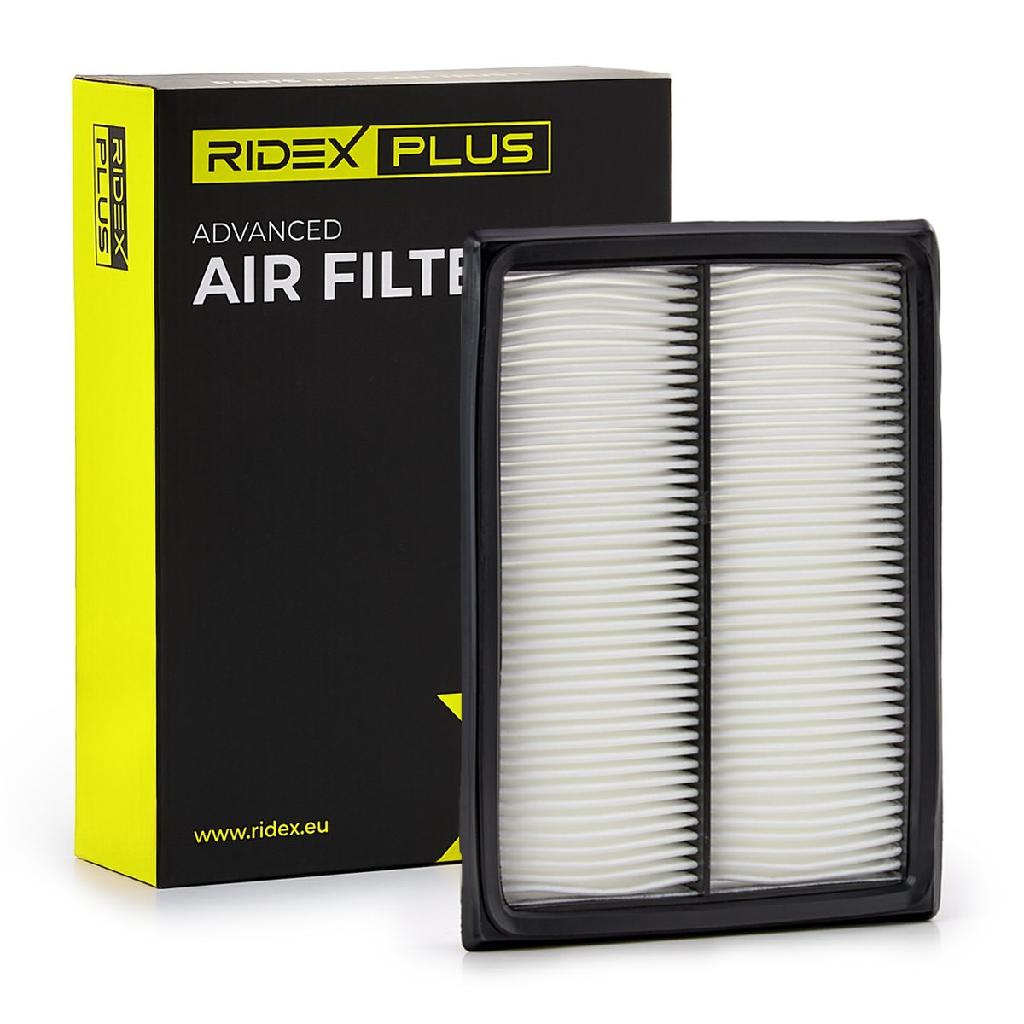 RIDEX PLUS 8A0074P Motor Luftfilter Filtereinsatz für AUDI A4 Avant (8ED, B7)