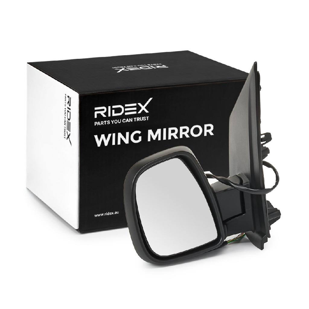 RIDEX 50O1356 Außenspiegel Seitenspiegel Links Elektrisch Anklappbar Beheizbar
