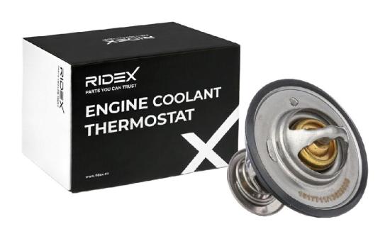 RIDEX 316T0070 Thermostat Kühlmittel Kühlwasserthermostat mit Dichtungen mit Bild RIDEX 316T0070 Thermostat Kühlmittel Kühlwasserthermostat mit Dichtungen mit