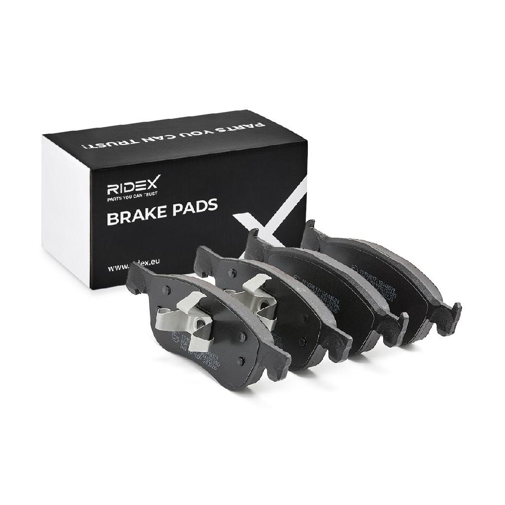 RIDEX Bremsbelagsatz Bremsbeläge Vorne für FORD Fiesta Mk7 Schrägheck