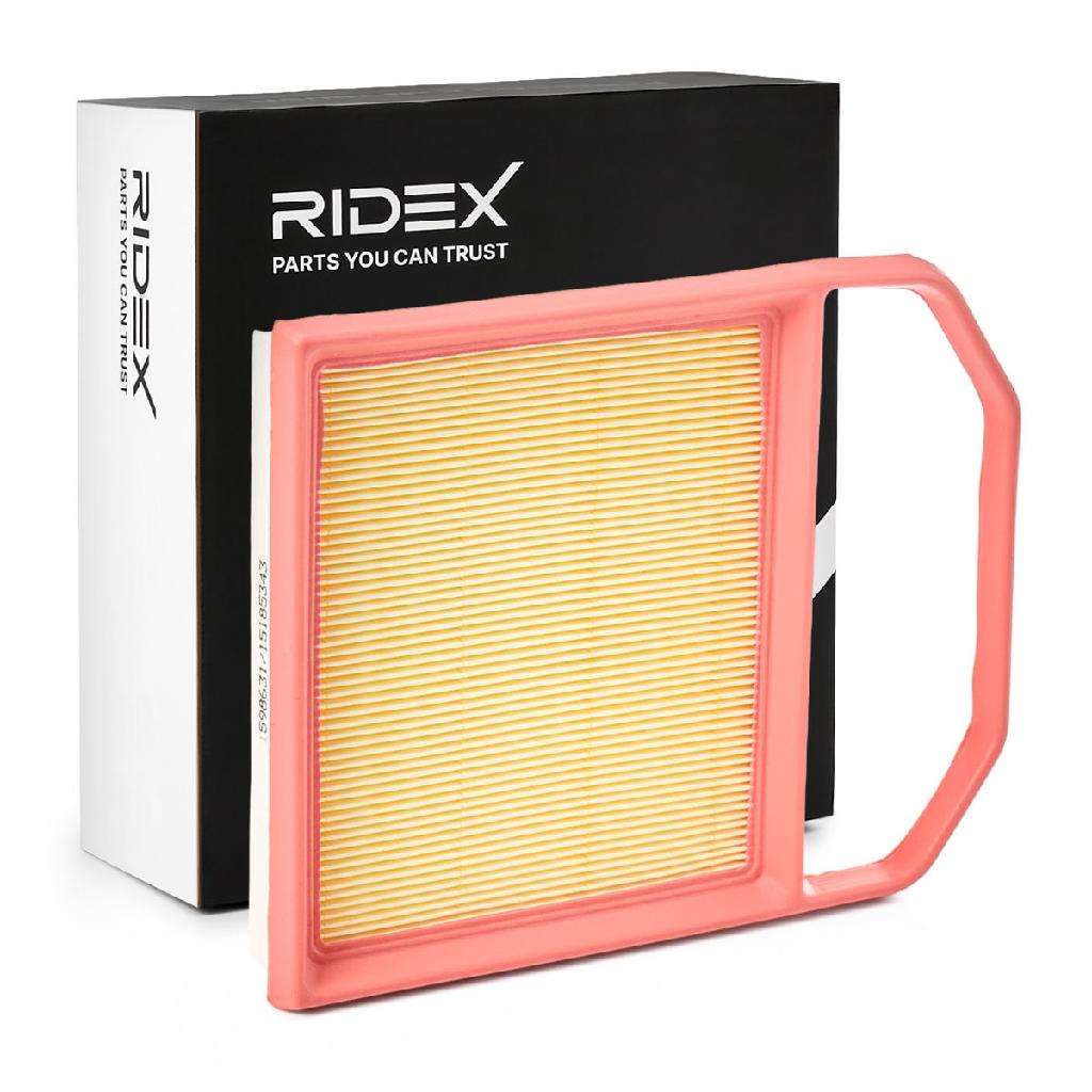 RIDEX 8A1198 Motor Luftfilter Umluftfilter passend für MERCEDES-BENZ