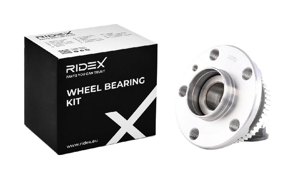 RIDEX 654W0180 Radlagersatz pro 1 Rad Hinten beidseitig Schrägkugellager