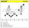 RIDEX 273C0495 Lenker Radaufhängung Querlenker Front rechts 1243303107 Bild RIDEX 273C0495 Lenker Radaufhängung Querlenker Front rechts 1243303107
