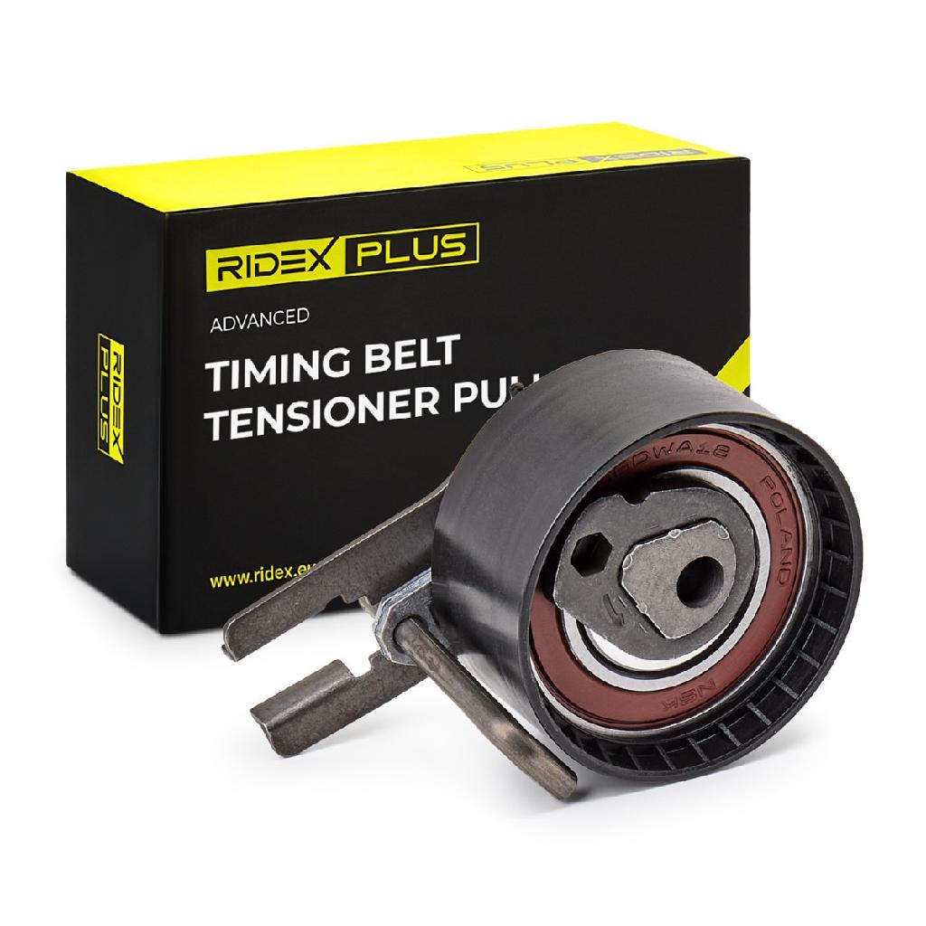 RIDEX PLUS Spannrolle Zahnriemen für FORD Fiesta Mk6 Schrägheck (JA8, JR8)