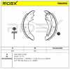 RIDEX Bremsbacken Satz für Trommelbremse Hinten mit Handbremshebel 70B0162 Bild RIDEX Bremsbacken Satz für Trommelbremse Hinten mit Handbremshebel 70B0162