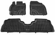 REZAW PLAST 201428 Fußmatten Set Vorne und Hinten für TOYOTA PRIUS PLUS