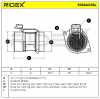 RIDEX 3926A0014 Luftmassenmesser/Luftmengenmesser LMM mit Gehäuse für RENAULT Bild RIDEX 3926A0014 Luftmassenmesser/Luftmengenmesser LMM mit Gehäuse für RENAULT
