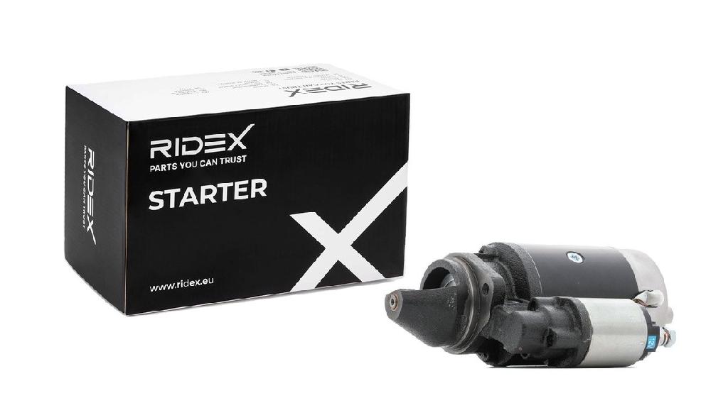 RIDEX Motor Starter/Anlasser 2kW passend für MERCEDES-BENZ Stufenheck (W123)