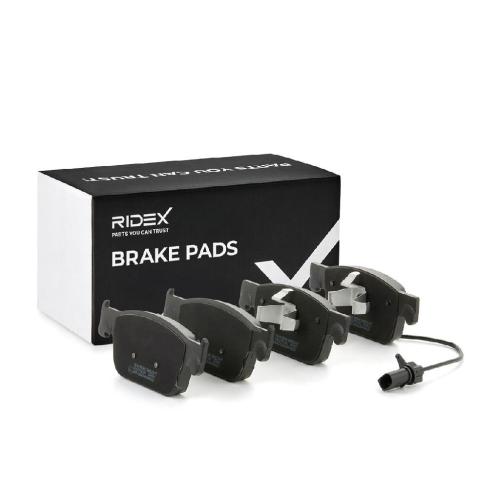 RIDEX Bremsbelagsatz Bremsbeläge Vorne für AUDI A4 B9 Avant (8W5, 8WD) Bild RIDEX Bremsbelagsatz Bremsbeläge Vorne für AUDI A4 B9 Avant (8W5, 8WD)