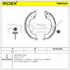 RIDEX Bremsbacken Satz für Trommelbremse Hinten ohne Hebel für MITSUBISHI Bild RIDEX Bremsbacken Satz für Trommelbremse Hinten ohne Hebel für MITSUBISHI
