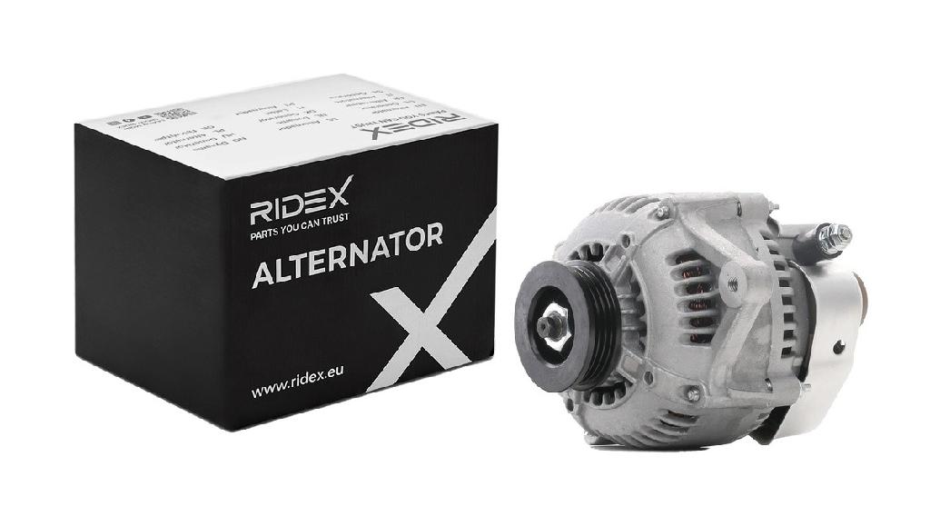 RIDEX 4G1076 Lichtmaschine 65A 14V Drehrichtung im Uhrzeigersinn mit für HONDA