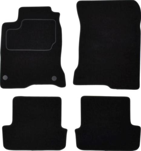 CUSTOPOL RNT280C Fußmatten Set Vorne und Hinten für RENAULT LAGUNA Coupe Bild CUSTOPOL RNT280C Fußmatten Set Vorne und Hinten für RENAULT LAGUNA Coupe