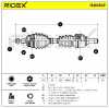 RIDEX Antriebswelle Achswelle Vorderachse/Vorne links A1683701572 13D0307 Bild RIDEX Antriebswelle Achswelle Vorderachse/Vorne links A1683701572 13D0307