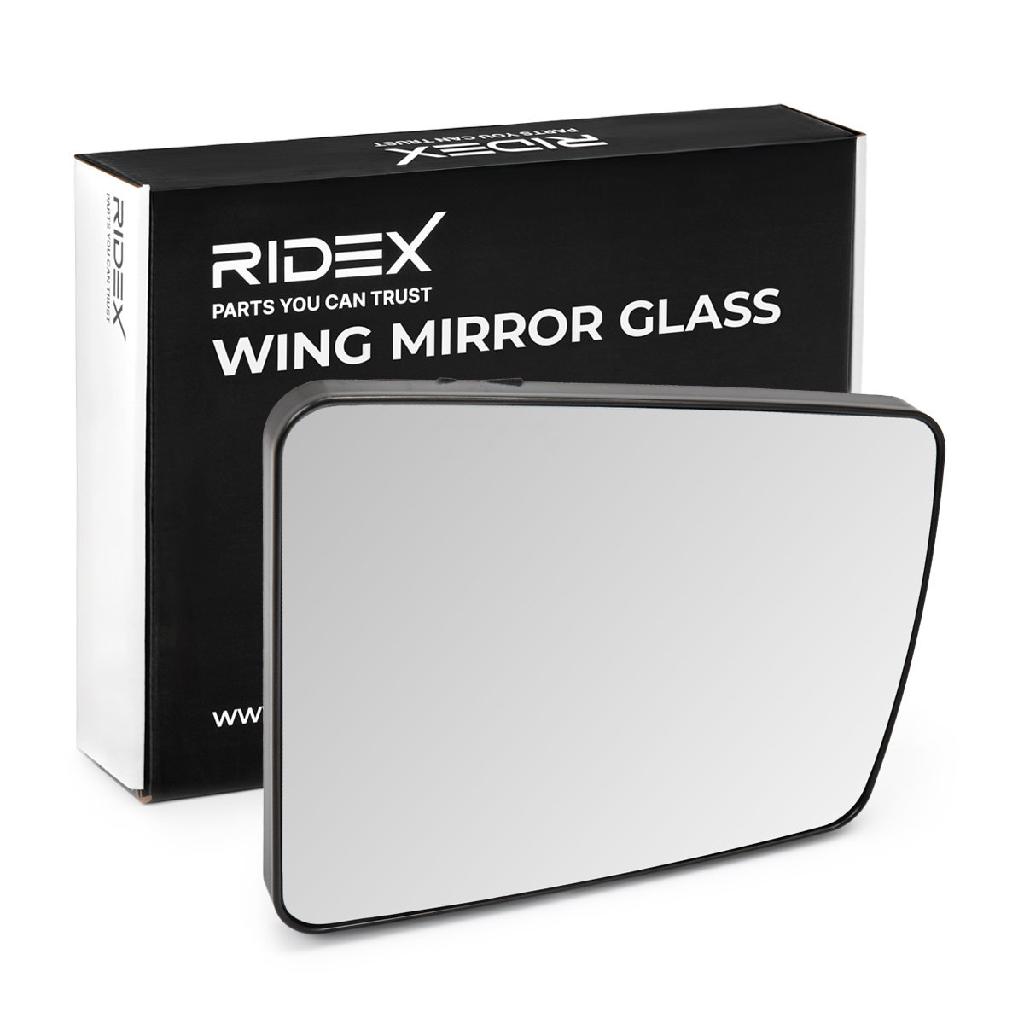 RIDEX 1914M0030 Spiegelglas Glas Aussenspiegel konvex beidseitig für RENAULT