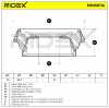 RIDEX 1180S0114 Federbeinstützlager ohne Kugellager Vorne für RENAULT Twingo 1I Bild RIDEX 1180S0114 Federbeinstützlager ohne Kugellager Vorne für RENAULT Twingo 1I