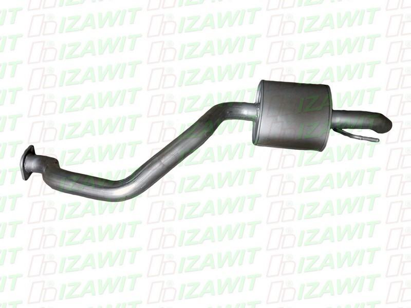 IZAWIT Endschalldämpfer Hinten für SSANGYONG Rexton / Rexton II (GAB)