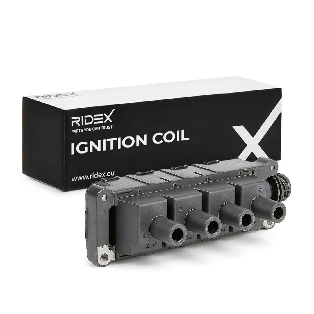 RIDEX 689C0297 Zündspule 12V für BMW 3 Limousine (E46) 12131247281 99609460212
