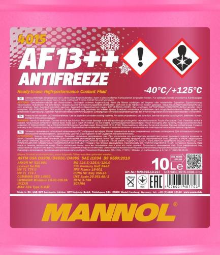 MANNOL Kühlmittel Kühlflüssigkeit G13 violett Fertigmischung 10L Bild MANNOL Kühlmittel Kühlflüssigkeit G13 violett Fertigmischung 10L